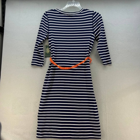 NWT LRL Lauren Jeans Co Women's Dress Striped - Picture 12 of 13
